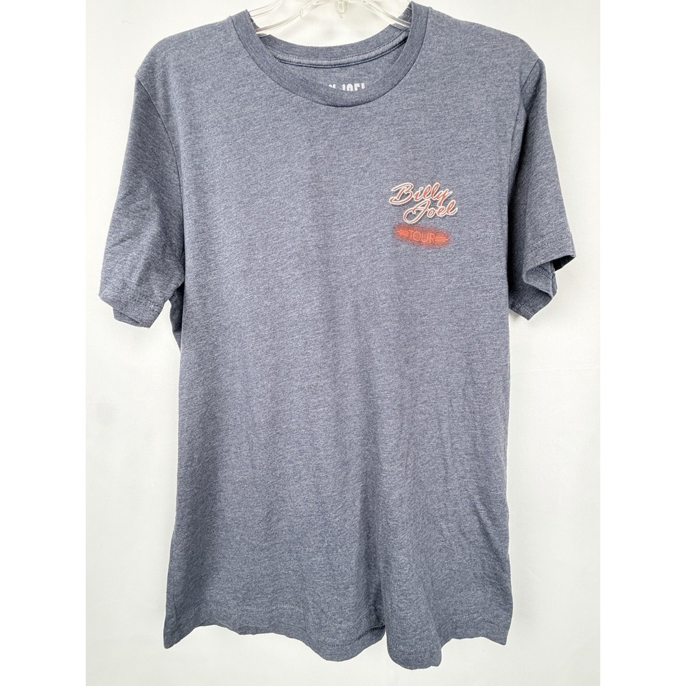 Billy Joel Uptown Girl Concert Tour T Shirt‎ Gray Graphic Tee Unisex Size L